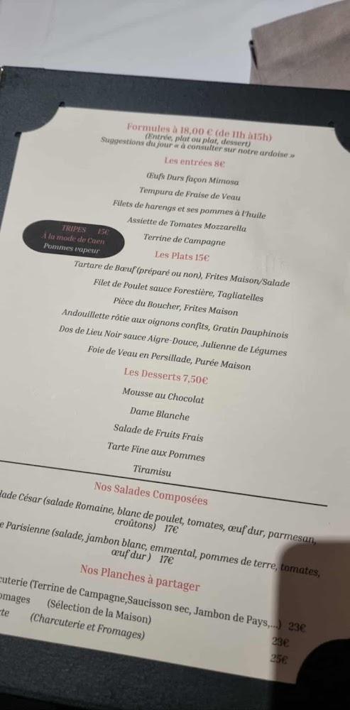 Au Veau qui Tète - Menu Image 3